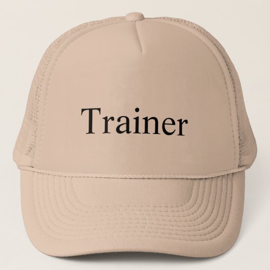 Kappe Trainer Trucker Pet (Voorkant)