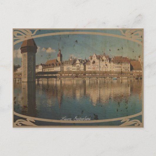 Kappelbruecke, Luzern Briefkaart (Voorkant)