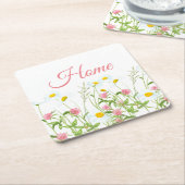 Kappen en kleding kartonnen onderzetters (Schuin)