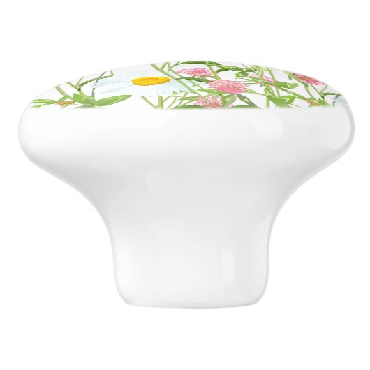 Kappen en kleding keramische knop (Zijkant)