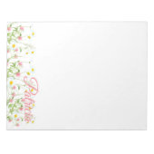 Kappen en kleding notitieblok (Voorkant)