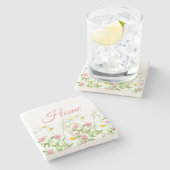 Kappen en kleding stenen onderzetter (Zijkant)