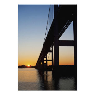 Kappen en verlaten Newport Rhode Island Foto Afdruk