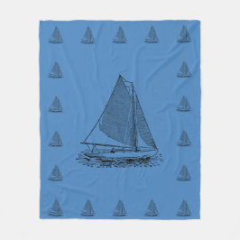 Kappen in een knockabout fleece deken