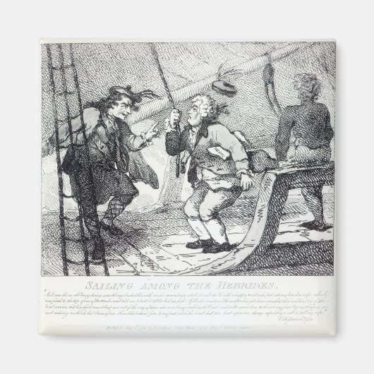 Kappen onder de Hebriden Magneet (Voorkant)