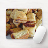 Kappen van rollen voor worst muismat (Met muis)