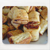 Kappen van rollen voor worst muismat (Voorkant)