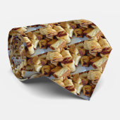 Kappen van rollen voor worst stropdas (Opgerold)