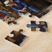 Kapper - Bij Nelson's Barber Shop 1937 Legpuzzel (Zijkant)