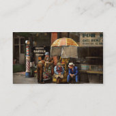 Kapper - Bij Nelson's Barber Shop 1937 Visitekaartje (Achterkant)