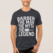 Kapper De Man 2024 Tri-Blend Shirt (Voorkant)