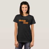 Kapper geeft haar styling advies voor T T-shirt (Voorkant volledig)