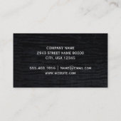 kapper | Goud/fluweel Visitekaartje (Achterkant)