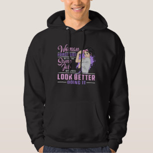 Kapper Haar Stylist Barber Vrouw Job Gift Hoodie