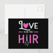 Kapper Haar Stylist Kapper Schaar Haar Gift Briefkaart (Voorkant / Achterkant)