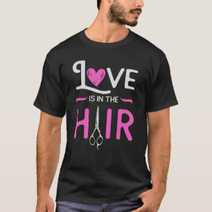 Kapper Haar Stylist Kapper Schaar Haar Gift T-shirt