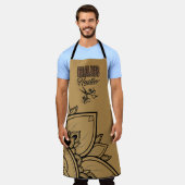 Kapper Haarstylist Beauty Salon Schort (Gedragen)