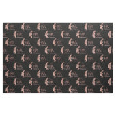 Kapper Haarstylist Haarpruik Schaar Rosegold Stof (Fat Quarter)