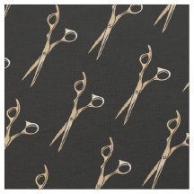 Kapper Haarstylist Hair Gold Schaar Patroon