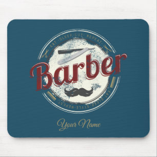 Kapper Hustler Kapper Retro Haarstylist Muismat