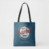 Kapper Hustler Kapper Retro Haarstylist Tote Bag (Voorkant)