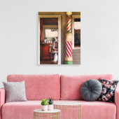 Kapper - Ik heb een knipbeurt nodig Canvas Afdruk (Insitu (Woonkamer))