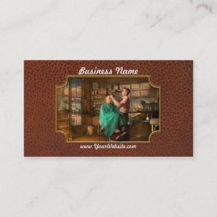 Kapper - JH Parham Kapper en Notaris Openbaar 1941 Visitekaartje