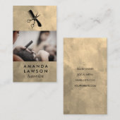 kapper | Kamschaar Logo Visitekaartje (Voorkant / Achterkant)