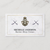 kapper | kapper | schaar-kapper visitekaartje (Voorkant)