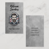 kapper | kapper visitekaartje (Voorkant / Achterkant)