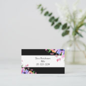 kapper, kapper visitekaartje (Staand voorkant)