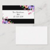 kapper, kapper visitekaartje (Voorkant / Achterkant)