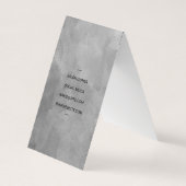 kapper | kapper visitekaartje (Achterkant)