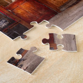Kapper - Kapperszaak - Tijd voor een knipbeurt Legpuzzel (Zijkant)