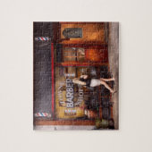 Kapper - Kapperszaak - Tijd voor een knipbeurt Legpuzzel (Verticaal)