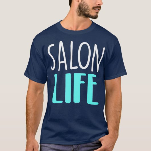 kapper-kapsalon t-shirt (Voorkant)