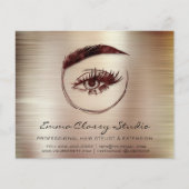 Kapper Nail Stylist Prijslijst Roos Flyer (Voorkant)