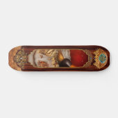 Kapper - Scheren - De schoonheid van het kappen Skateboard (Horizontaal)