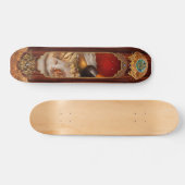 Kapper - Scheren - De schoonheid van het kappen Skateboard (Horizontaal)