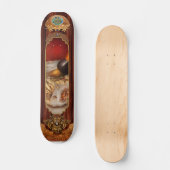 Kapper - Scheren - De schoonheid van het kappen Skateboard (Voorkant)