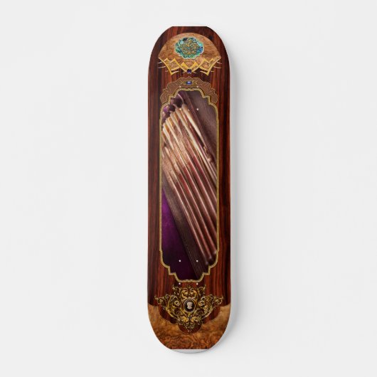 Kapper - Scheren - Hallo mijn vrienden Persoonlijk Skateboard (Voorkant)