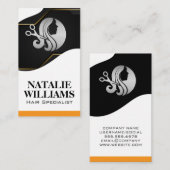 kapper | Schoonheidssalon voor vrouwen Visitekaartje (Voorkant / Achterkant)