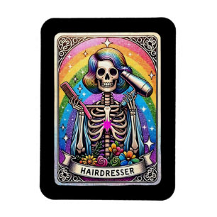 Kapper Tarot Kaart Collectie Magneet