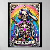 Kapper Tarot Kaart Collectie Poster (Voorkant)