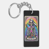 Kapper Tarot Kaart Collectie Sleutelhanger (Voorkant Links)