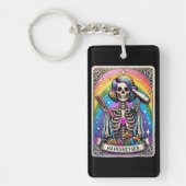 Kapper Tarot Kaart Collectie Sleutelhanger (Voorkant)