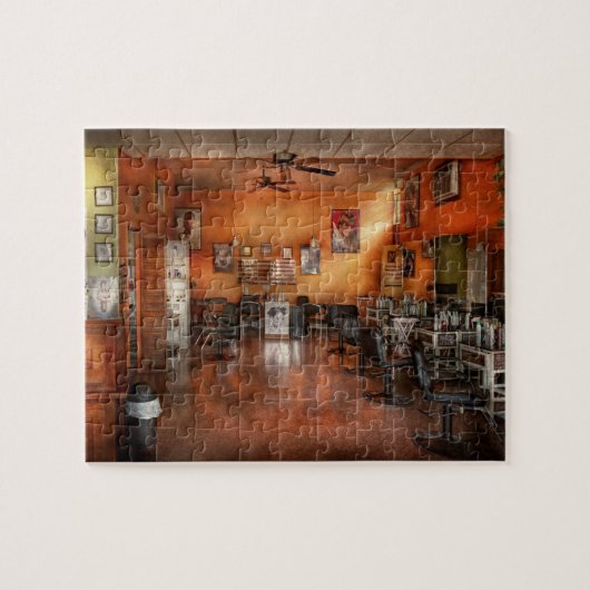 Kapper - Union, NJ - De moderne salon Legpuzzel (Horizontaal)