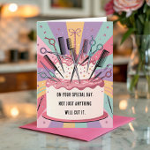 Kapper Verjaardag Kaart