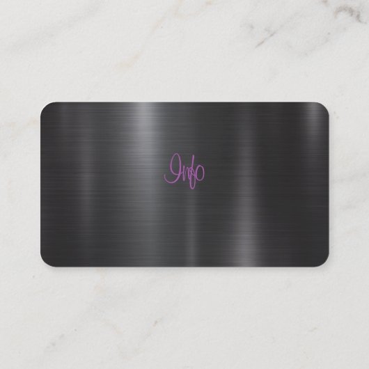 Kapper visitekaartje (Achterkant)