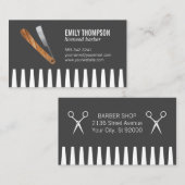 Kapper Visitekaartje (Voorkant / Achterkant)